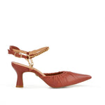 Carregar imagem no visualizador da galeria, Slingback Terracota FERRUCCI - F025146
