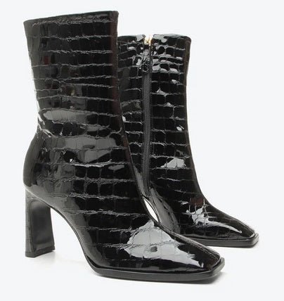 Bota Stella Preta VICENZA - VI10449 – Ave de Prata
